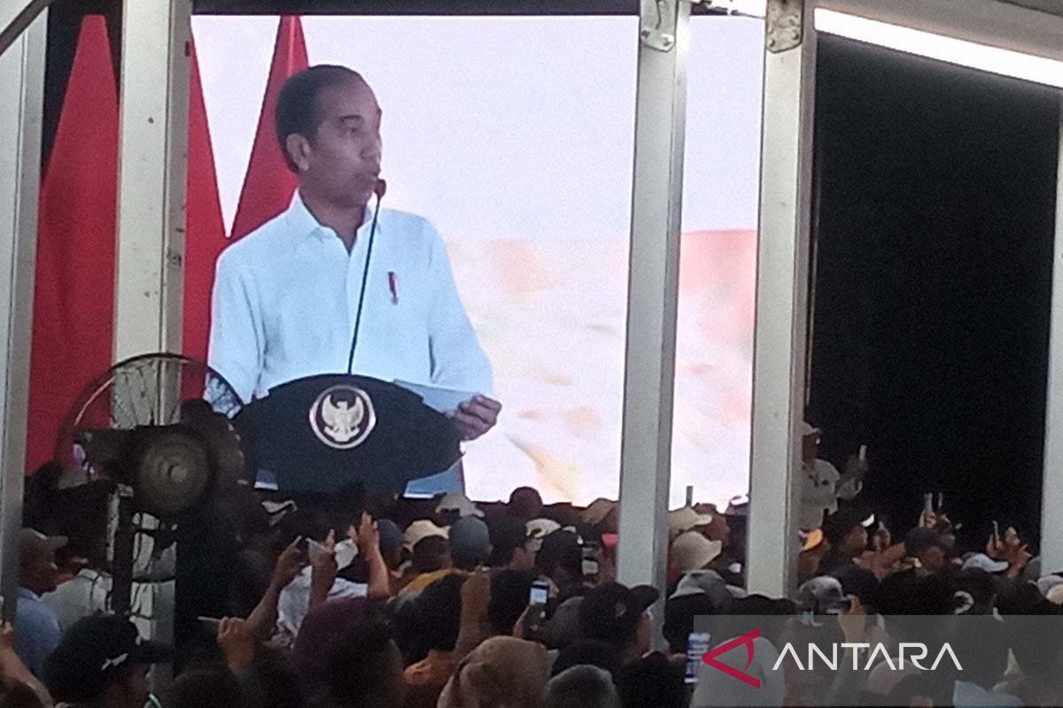 Presiden Jokowi sebut subsidi pupuk pada 2024 ditambah Rp14 triliun