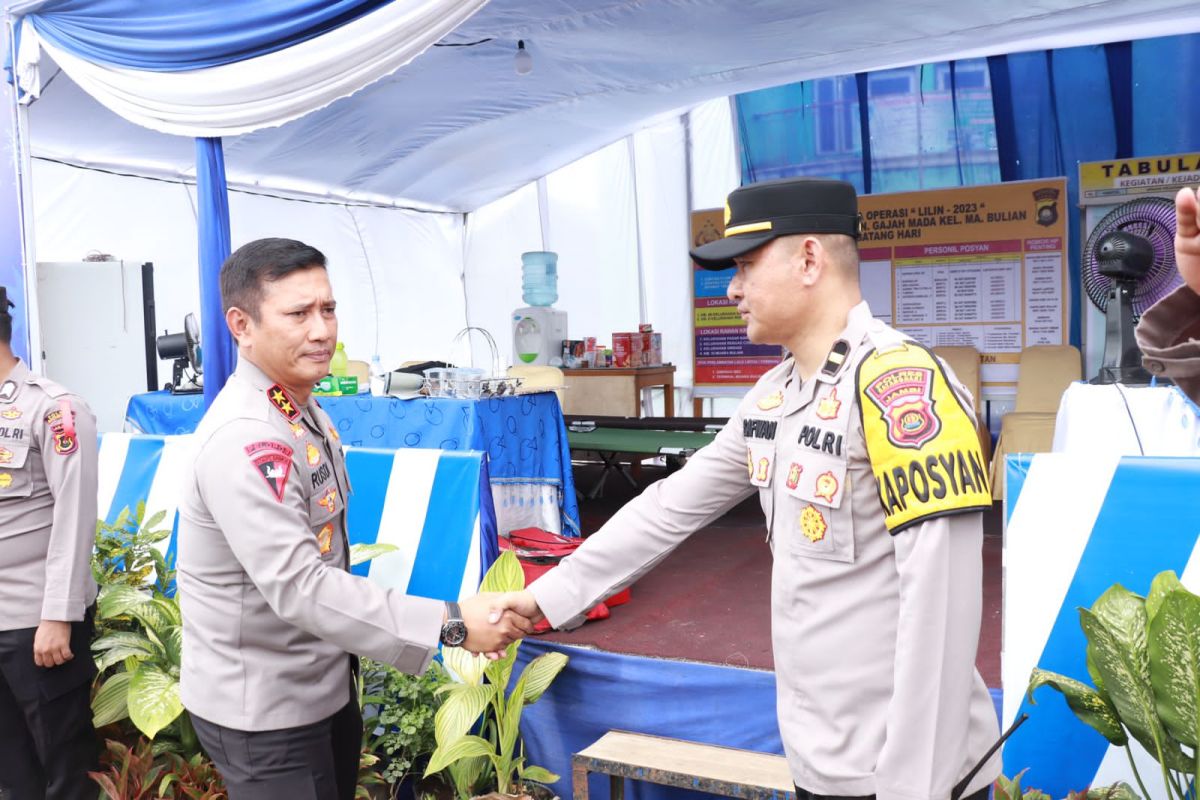 Polda Jambi catat penurunan angka kecelakaan selama Operasi Lilin 2023