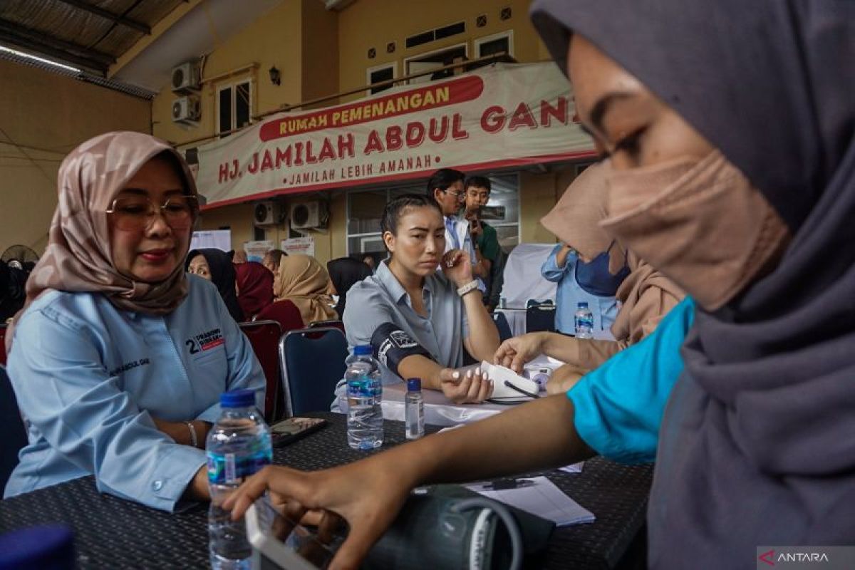 TKN Fanta gelar layanan kesehatan gratis di Jakarta Barat