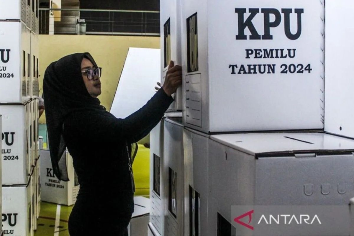 KPU DKI terima 14,9 juta surat suara DPR dan DPRD untuk Pemilu 2024