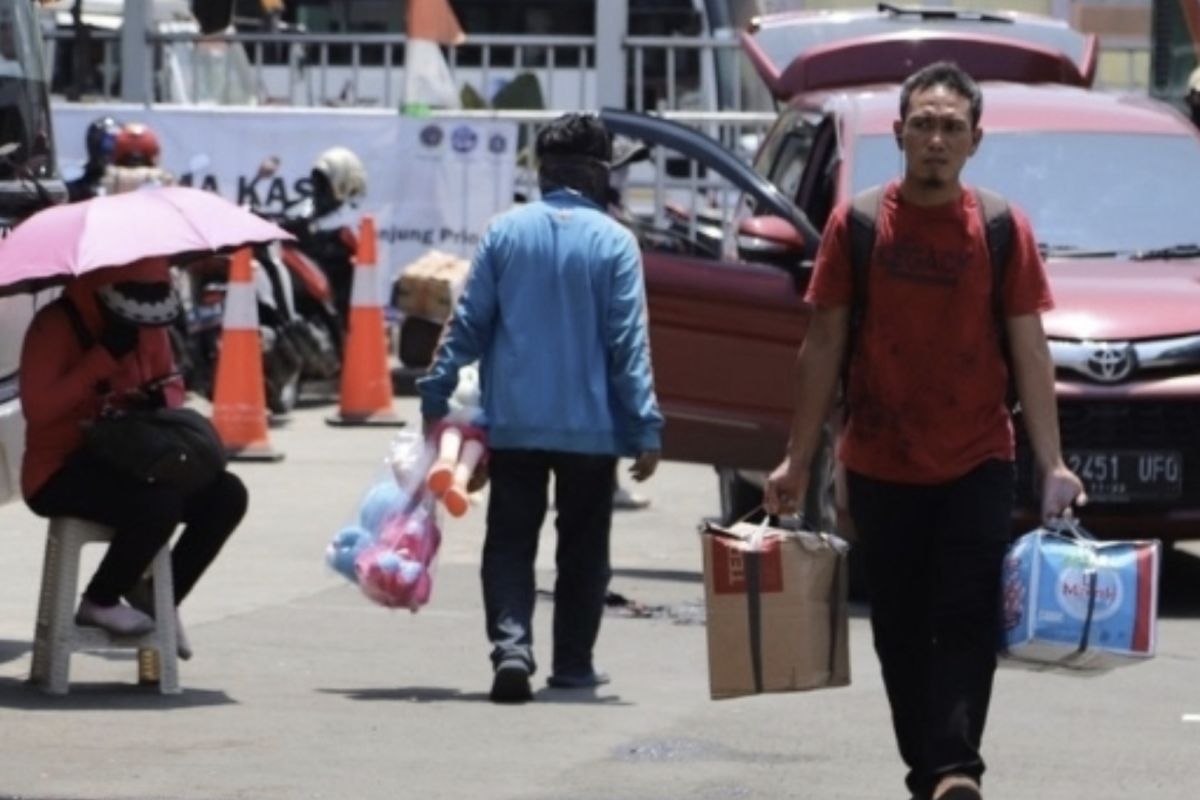 Terminal Tanjung Priok catat kedatangan 943 penumpang arus balik