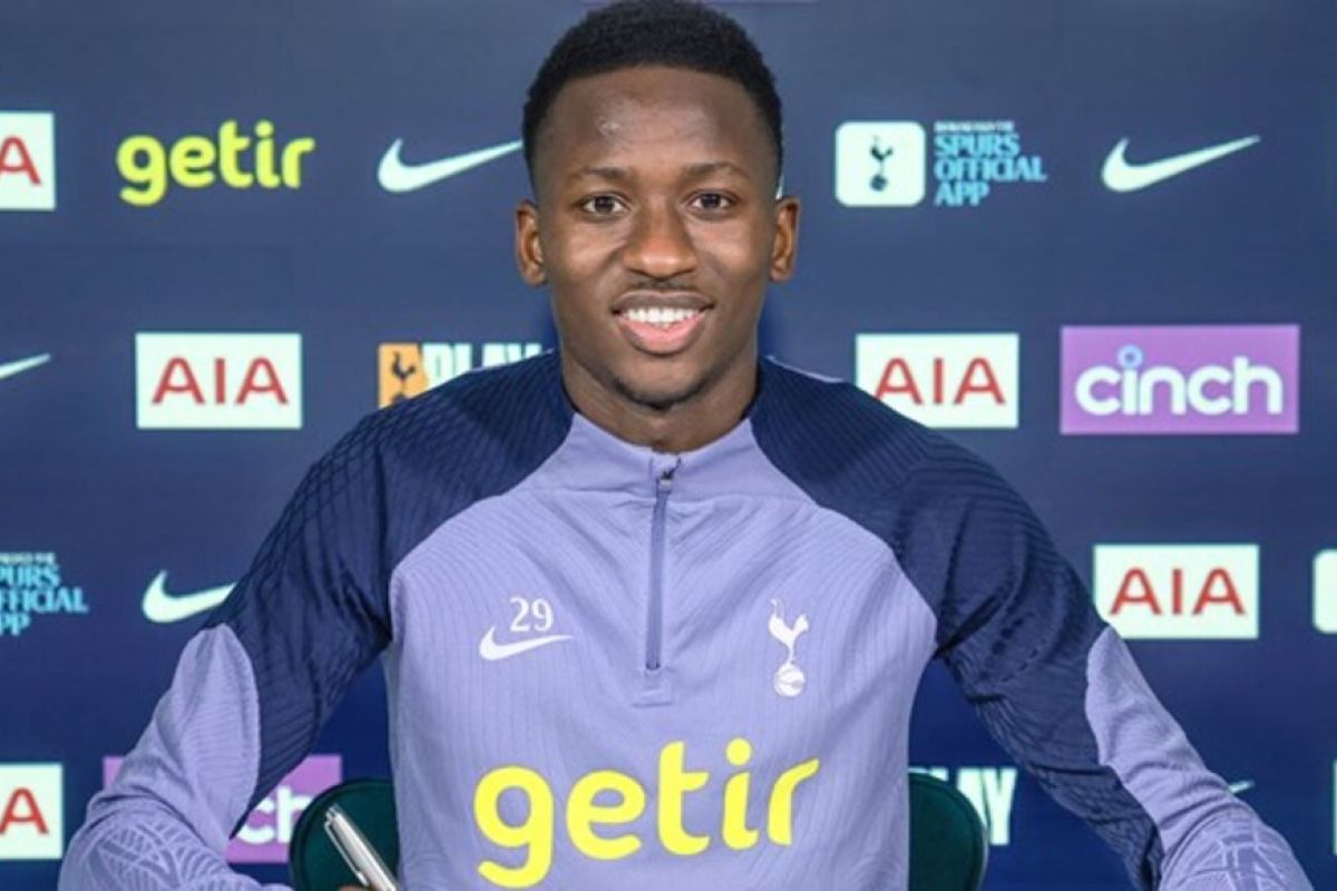 Tottenham Hotspur perpanjangan kontrak Pape Matar Sarr asal Senegal hingga 2030