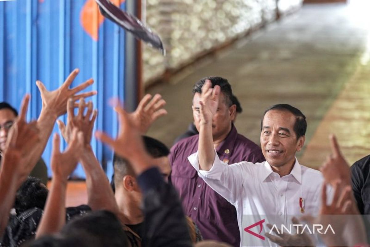 Presiden Jokowi janji lanjutkan bantuan pangan CBP jika APBN mencukupi