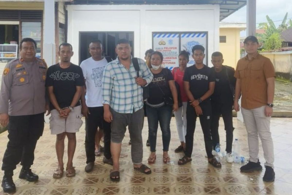 Polisi TPPO Rokan Hillier menggagalkan kepergian WNI Rohingya dan WNI ke Malaysia
