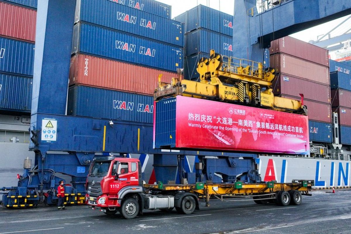 Pelabuhan di China luncurkan rute kapal kargo ke Amerika Selatan