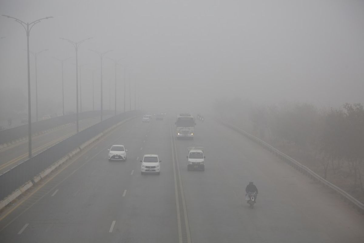 Album Asia: Kabut tebal selimuti ibu kota Pakistan