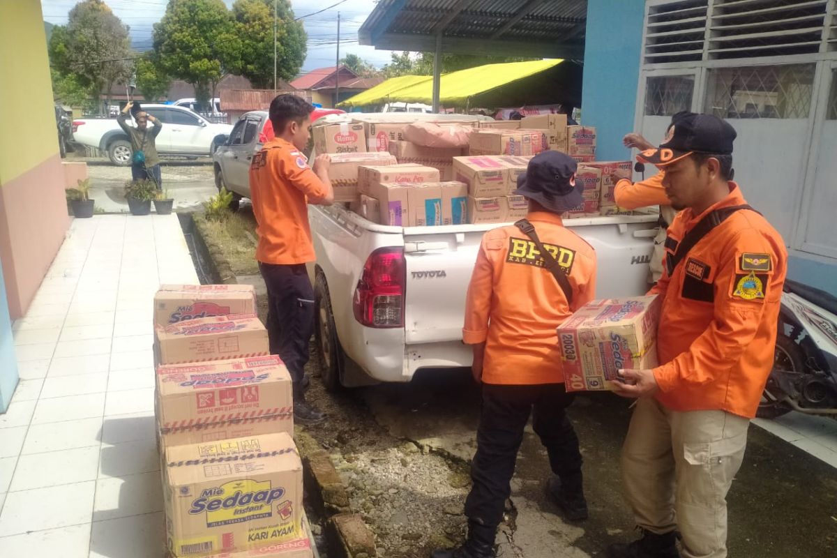 BPBD Kerinci fokus distribusi bantuan ke masyarakat korban banjir