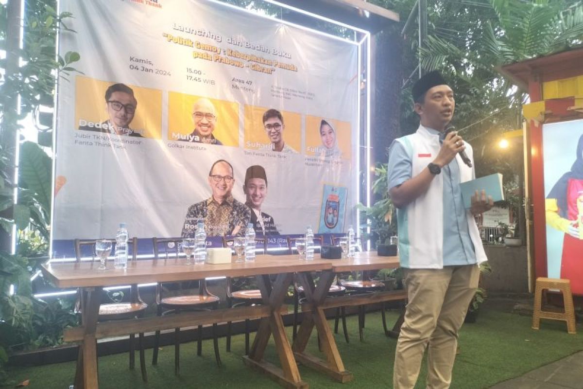 TKN: Buku "Politik Gemoy" bentuk keberpihakan Prabowo kepada anak muda