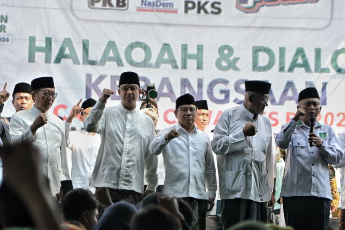 Pasangan Anies-Muhaimin kampanye di Jawa Barat