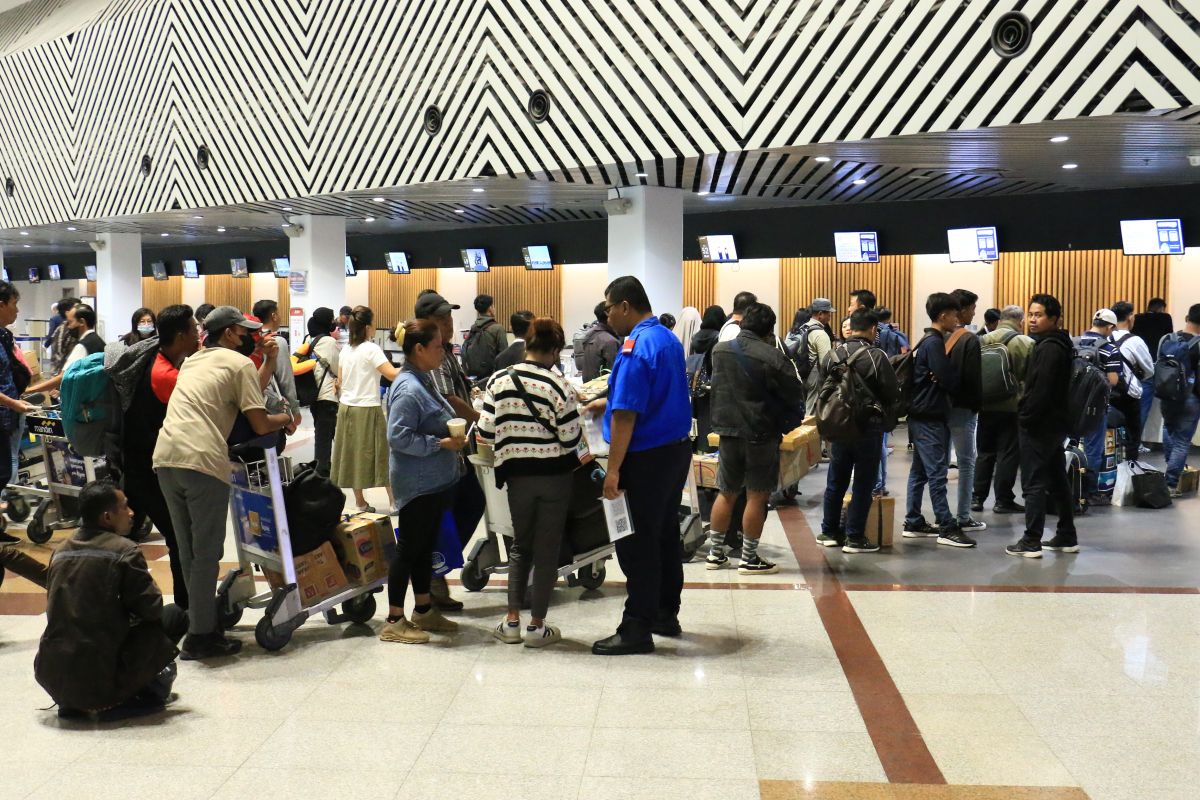 Bandara Juanda layani 636 ribu penumpang selama Natal dan Tahun Baru