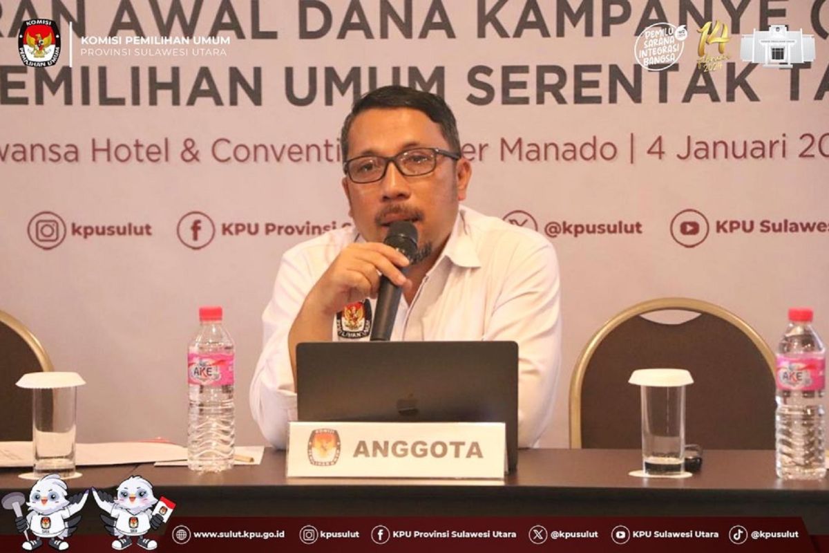 KPU Sulut: Parpol tidak  sampaikan LADK disanksi pembatalan kepesertaan