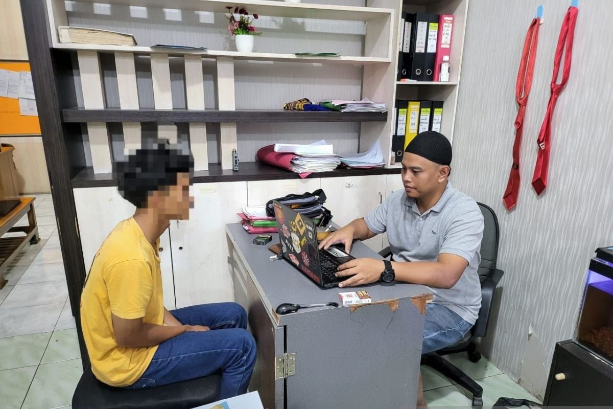 Polres Sukabumi Jabar menangkap pemuda penganiaya perempuan di bawah umur