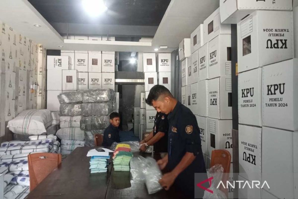 KIP Aceh Selatan terima 875 ribu lembar surat suara Pemilu 2024