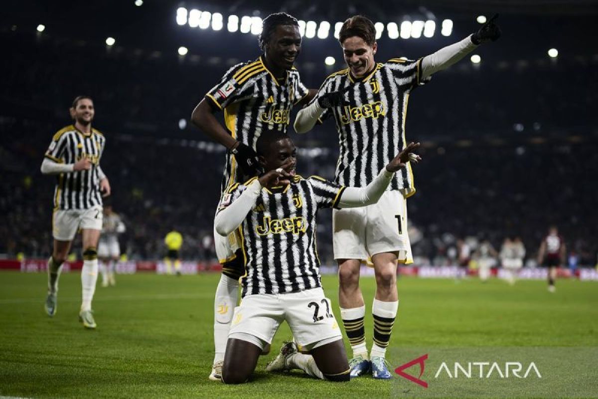 Juventus ke perempat final Coppa Italia setelah menang telak 6-1 atas Salernitana