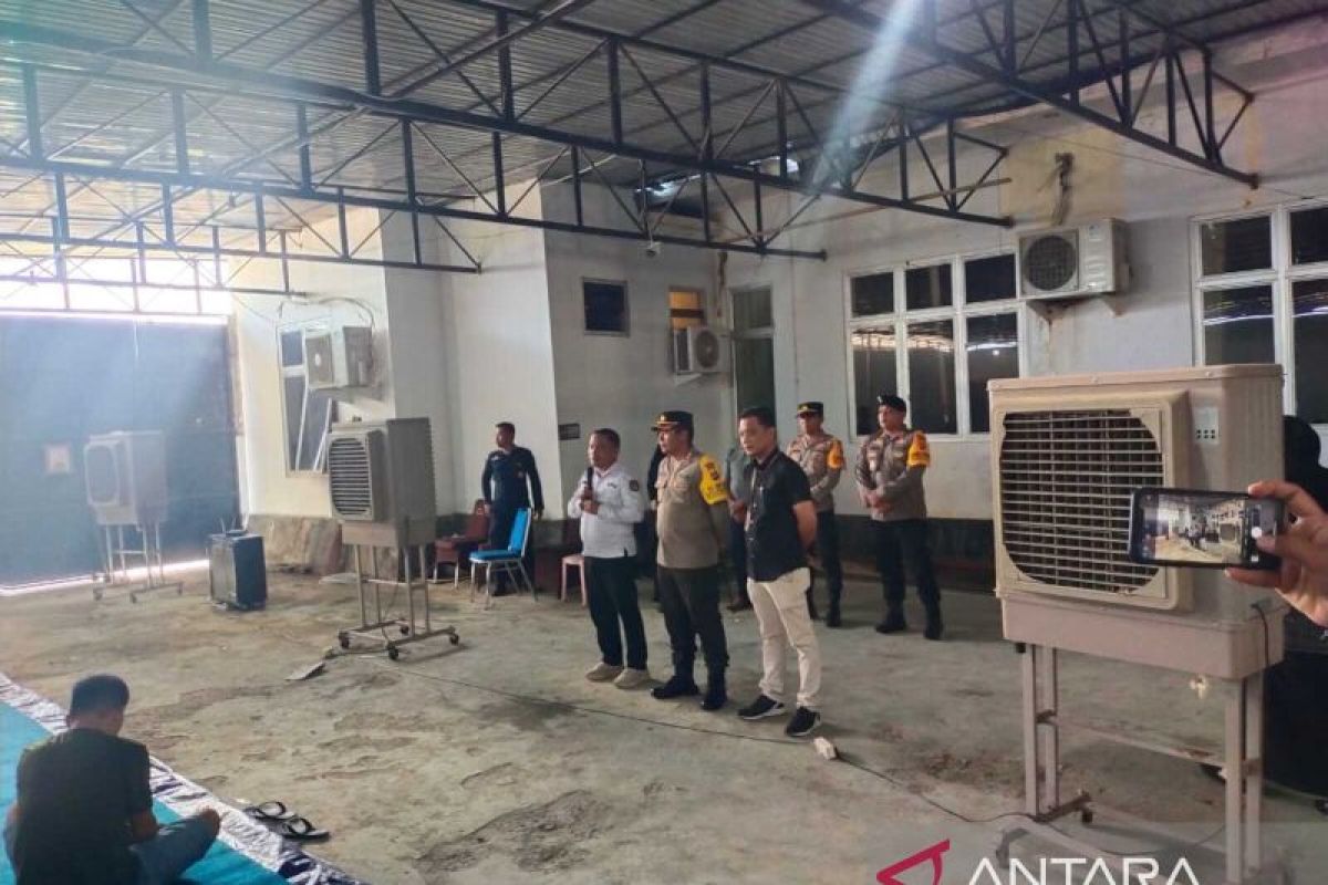 Polres Gorontalo Utara perketat pengamanan kantor KPU