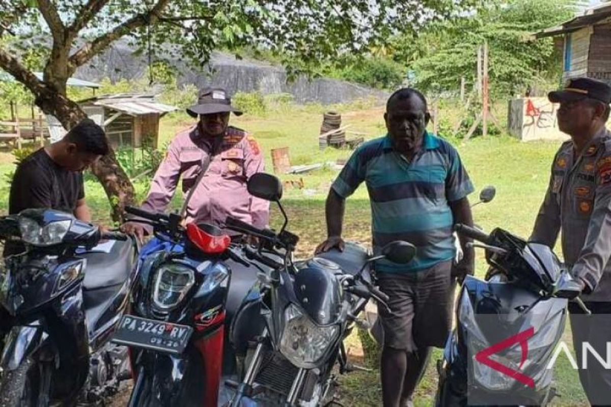 Polres Jayapura sita lima motor pasca kericuhan di Besum
