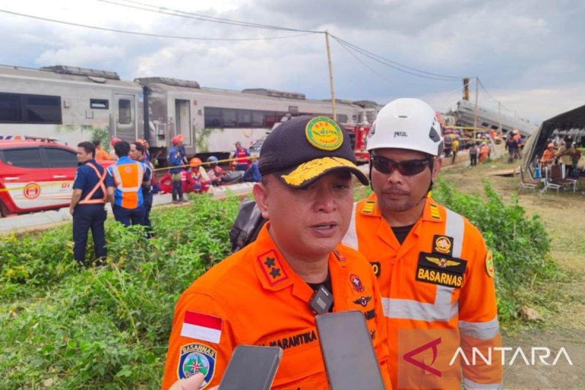 Basarnas ungkap penyebab korban tewas kecelakaan kereta api di Cicalengka