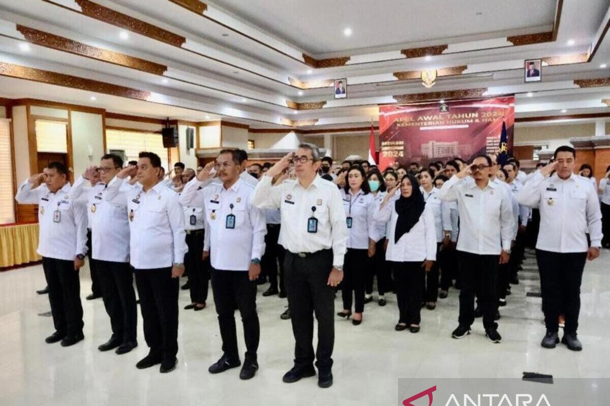 Kemenkumham Bali utamakan integritas ASN hadapi Pemilu 2024