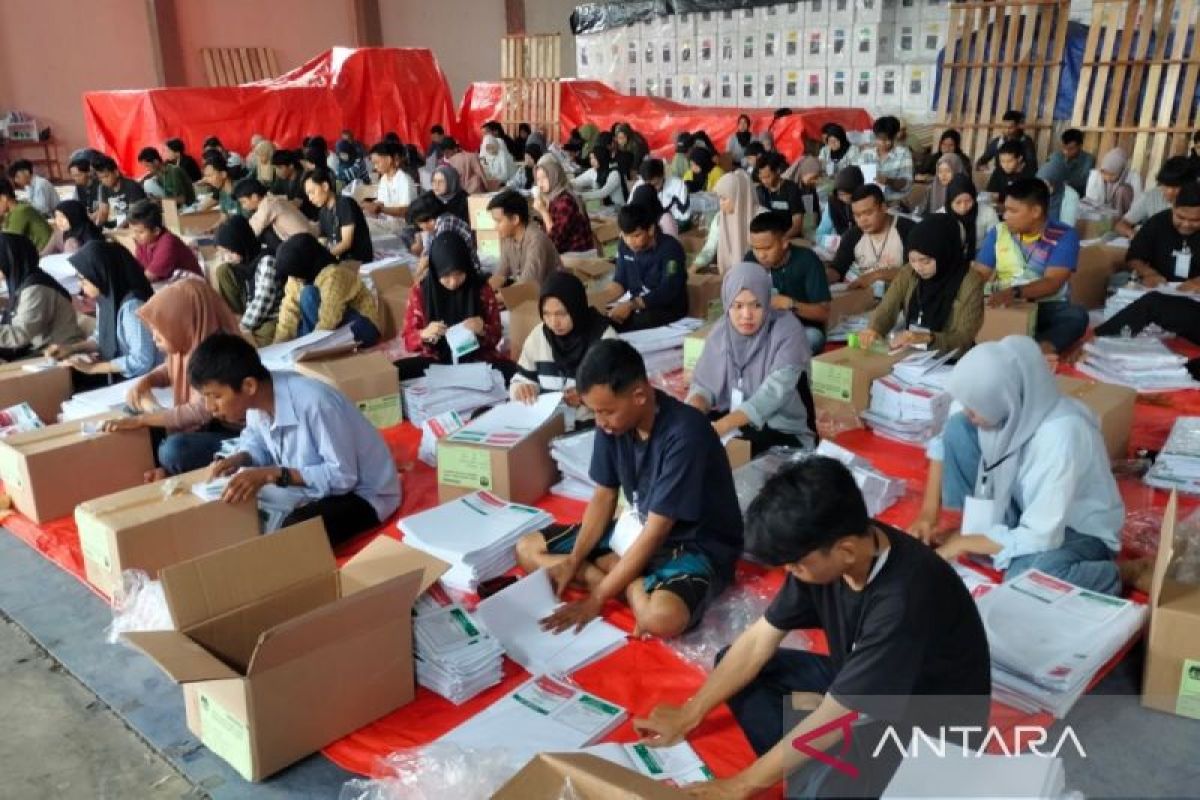 KPU Rejang Lebong pastikan logistik Pemilu 2024 tersimpan baik