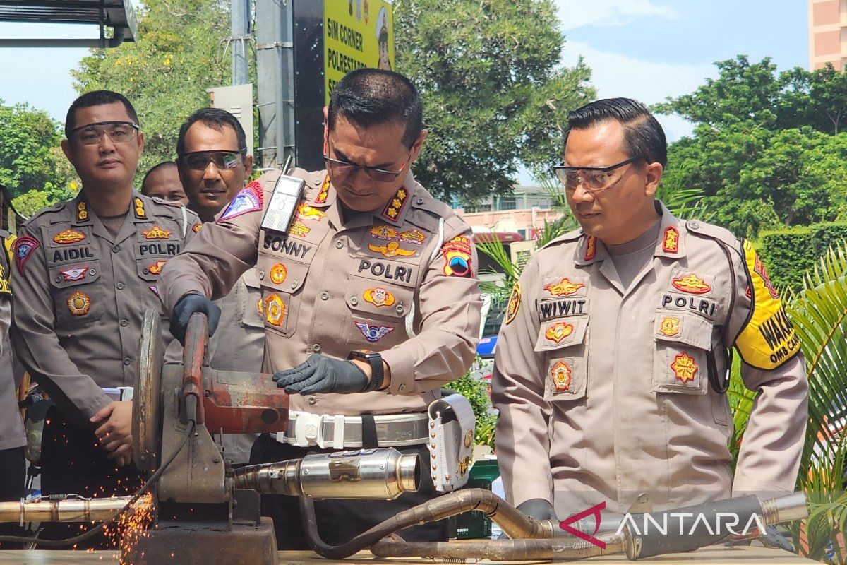 Polda Jateng  masifkan penertiban kendaraan berknalpot bising