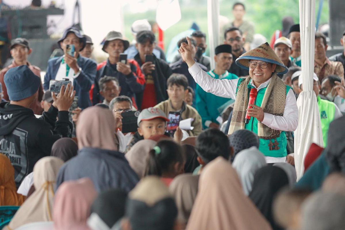 Cak Imin janji selesaikan reforma agraria demi kemakmuran petani