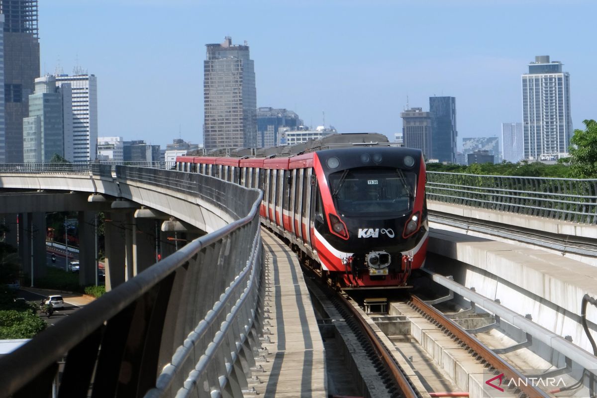 Jabodebek LRT train declared as national vital object