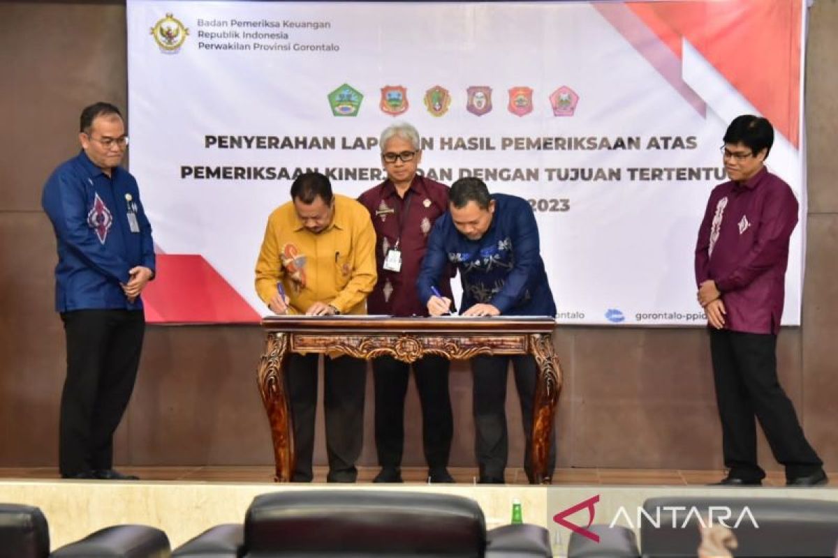 TLRHP Pemda se Provinsi Gorontalo capai 78,21 persen