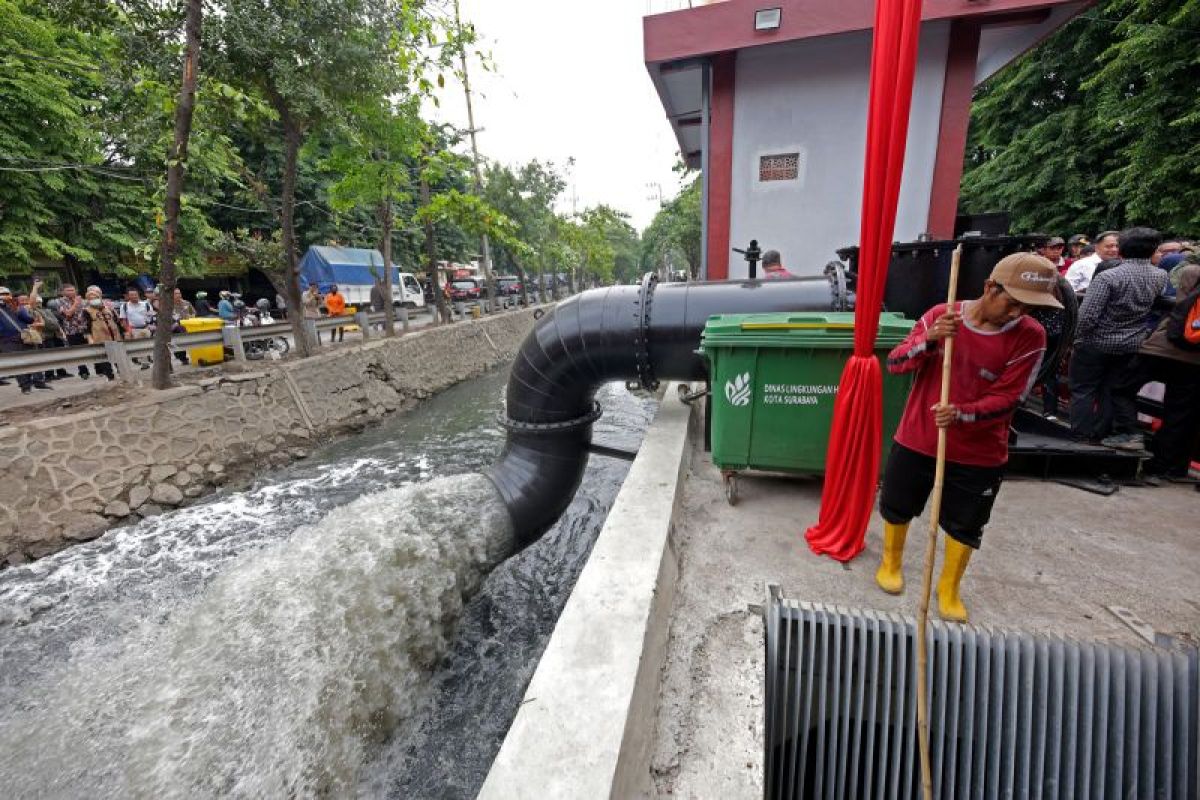 Pemkot Surabaya alokasi anggaran penanganan banjir Rp700 M