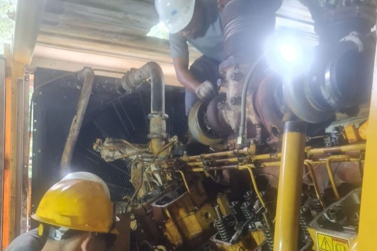 PLN datangkan genset atasi pemadaman di Pulau Siumat