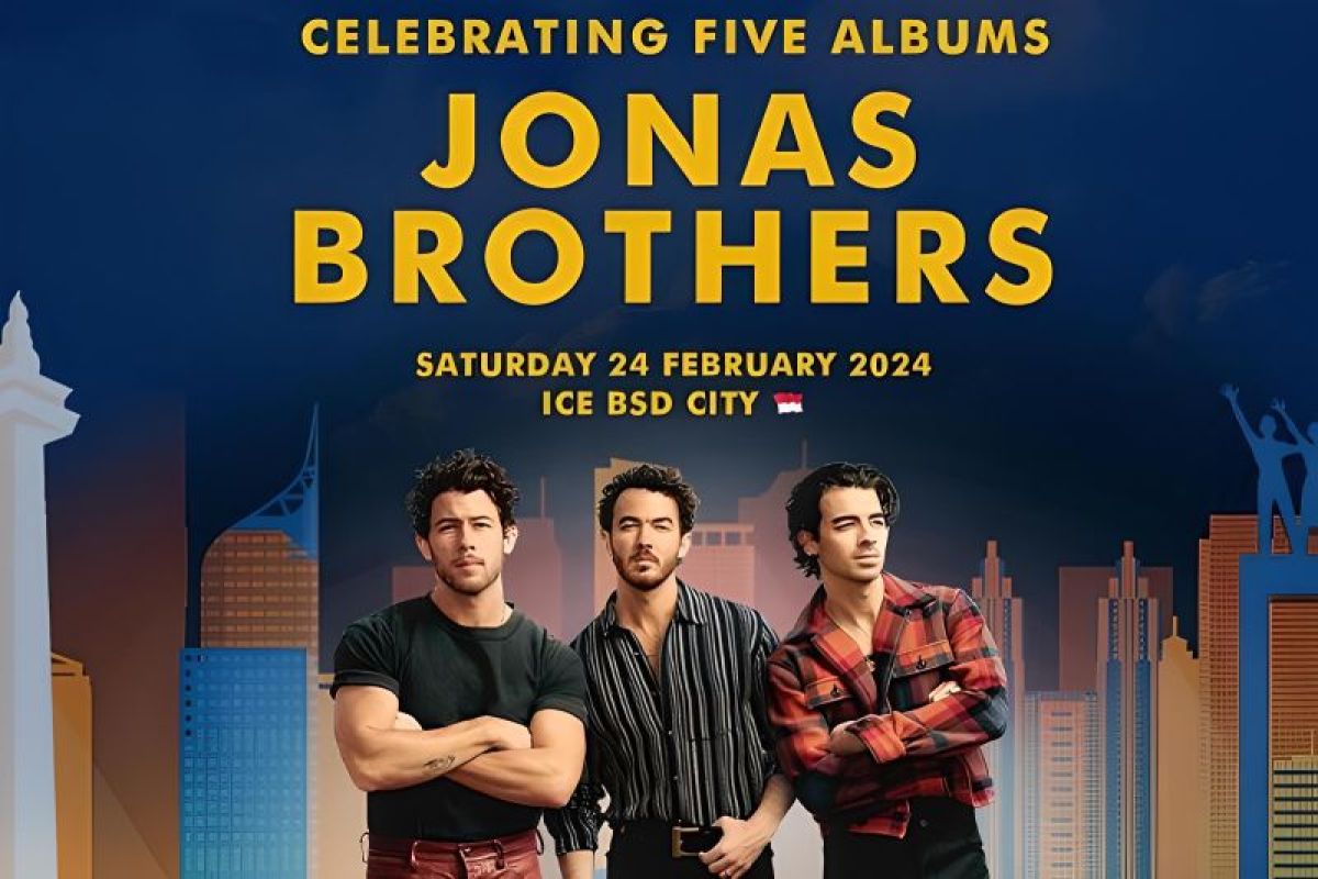 Ini daftar harga tiket konser Jonas Brothers di  ICE Tangerang