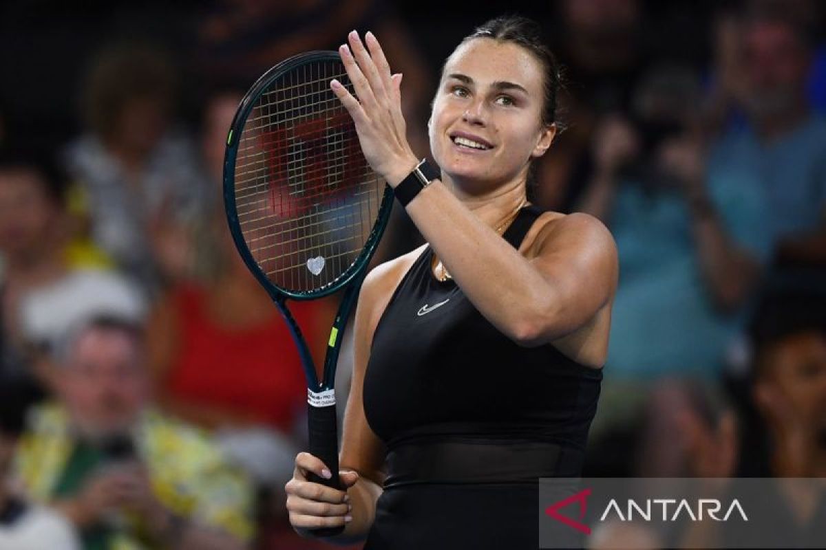 Ulangi final Australian Open, Sabalenka tantang Rybakina di Brisbane