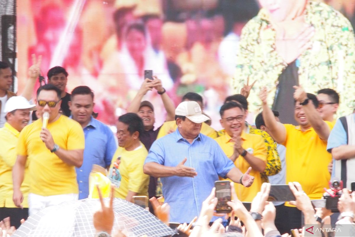 Prabowo targetkan raih kemenangan 90 persen di Bogor