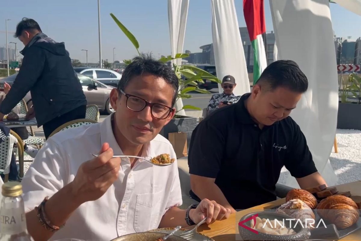 Sandiaga Uno apresiasi alumni Poltekpar hadirkan restoran di Dubai