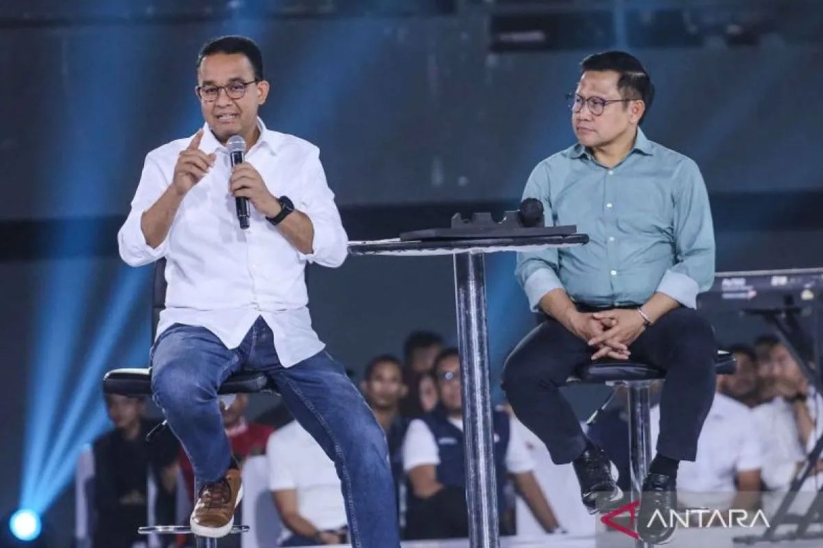 Anies fokus debat, Cak Imin kampanye keliling DKI Jakarta