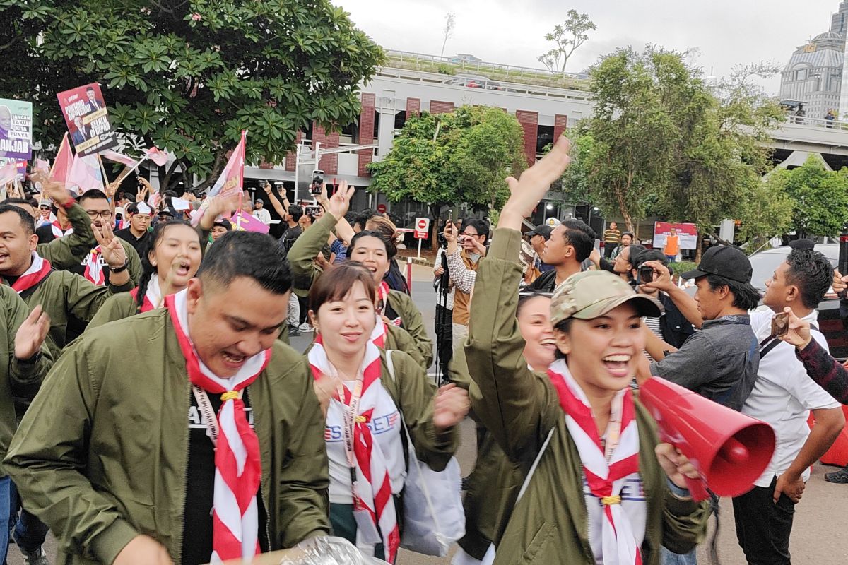 Pendukung paslon dilarang bawa pengeras suara ke Istora Senayan