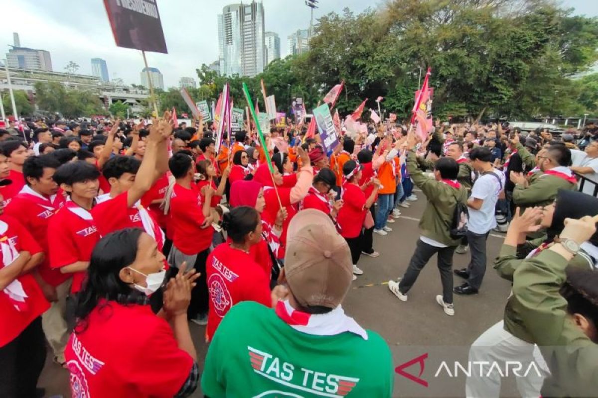 Semua jubir timses telah tiba di lokasi Debat Pilpres