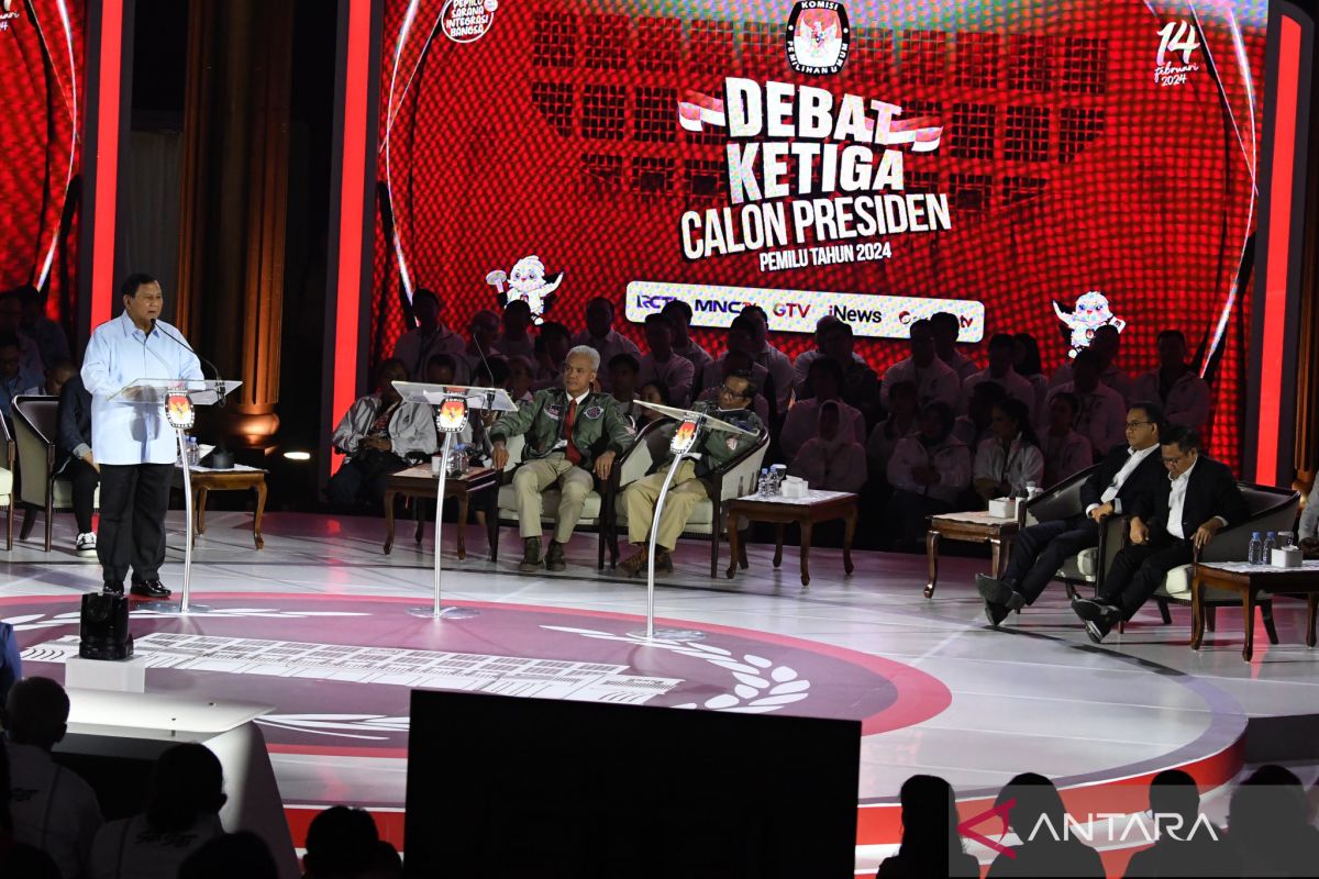 Debat Ketiga Pilpres 2024 Antara News Sulawesi Tenggara Antara News