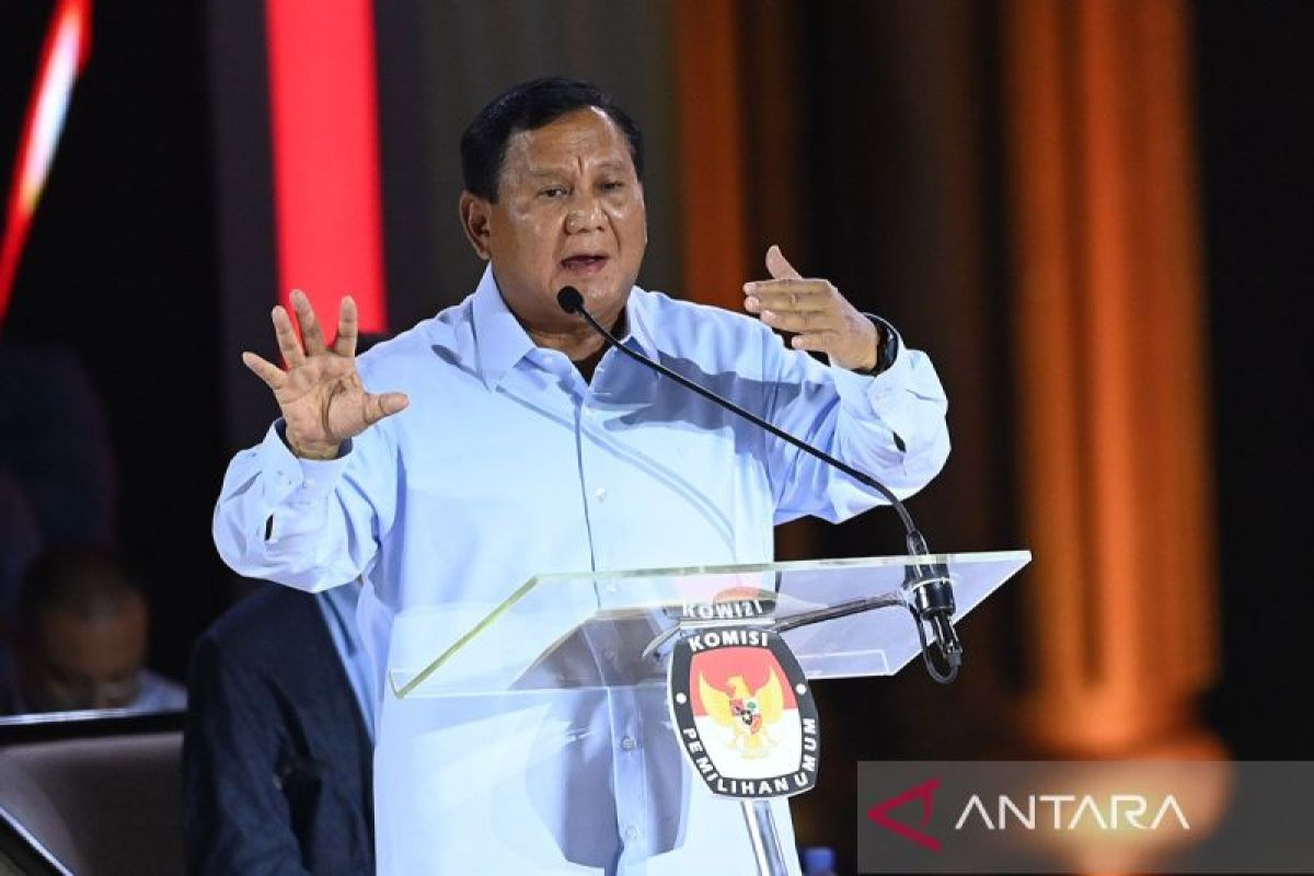 Capres Prabowo: Tanpa kekuatan militer bangsa akan dilindas seperti di Gaza
