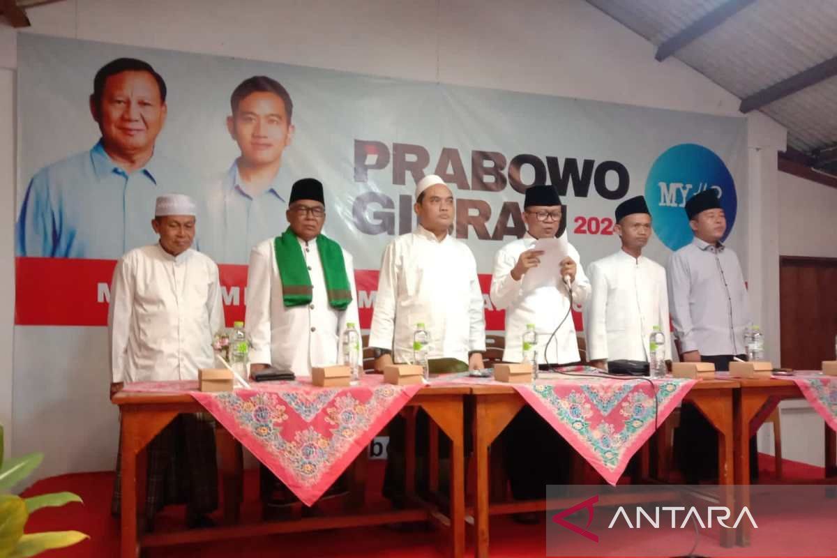 Majelis  Yasinan Wonosobo dukung pemenangan Prabowo-Gibran