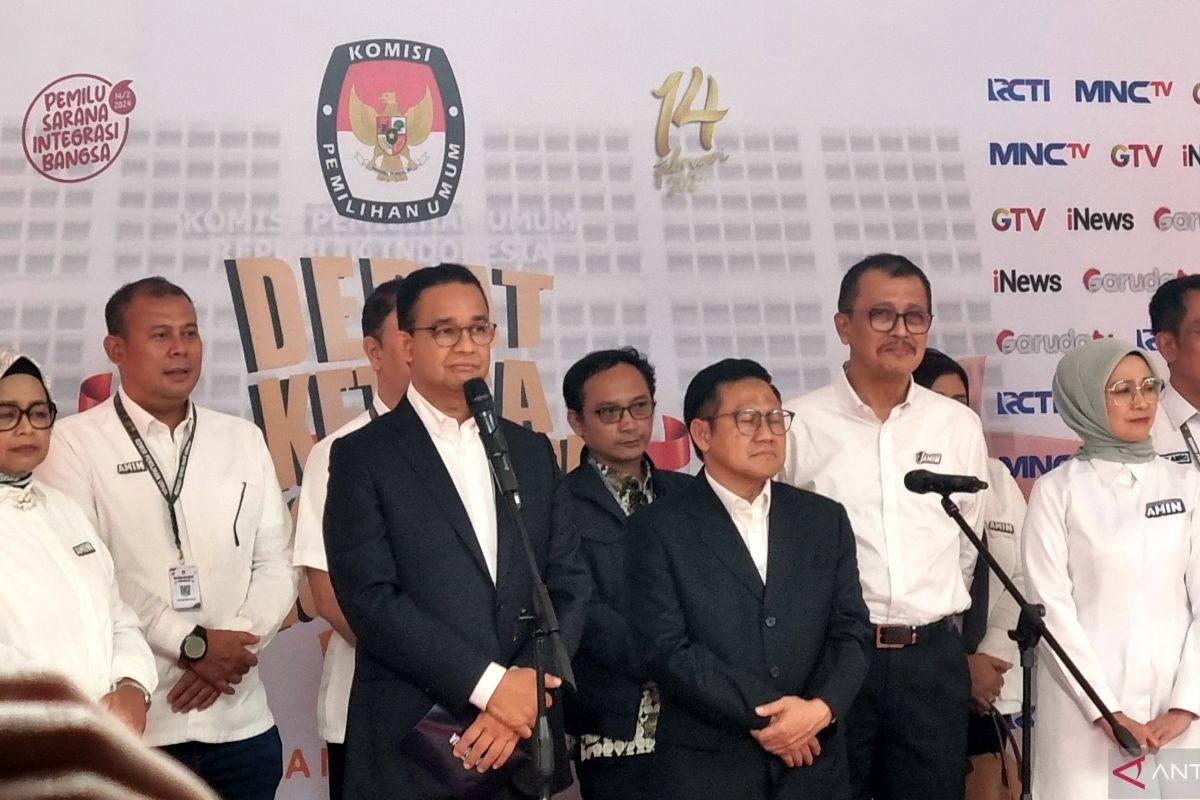 Mau bersalaman dengan Prabowo, Anies: saya cari sudah tidak ada