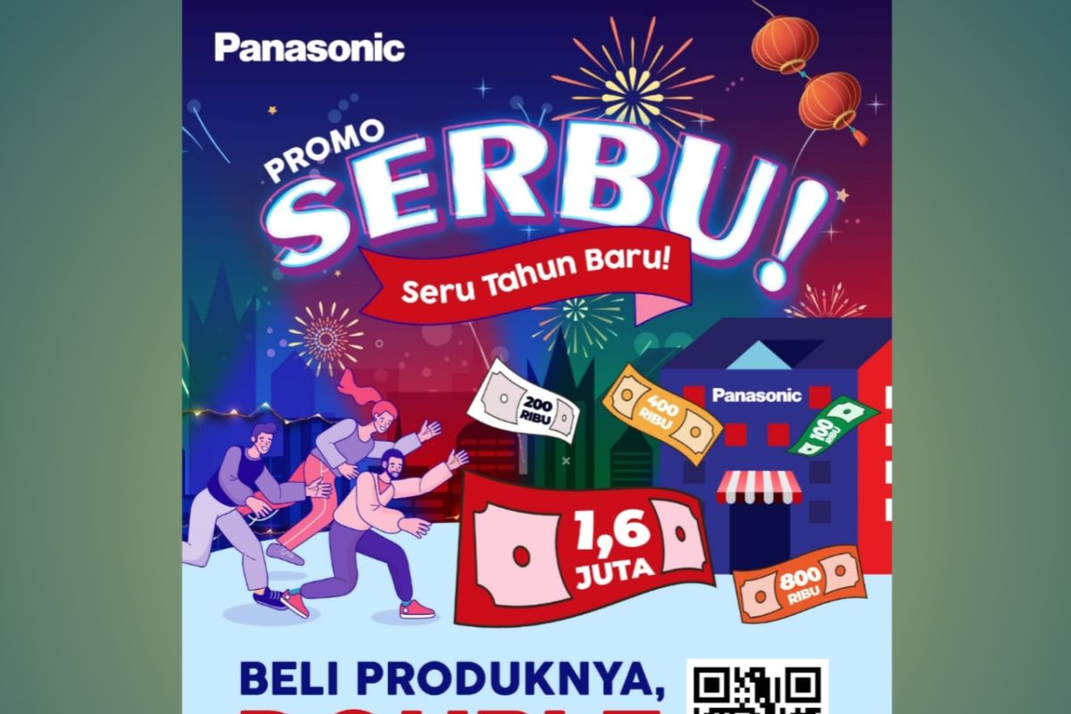 Panasonic Gelar Promo “SERBU” Cashback Jutaan di Awal Tahun