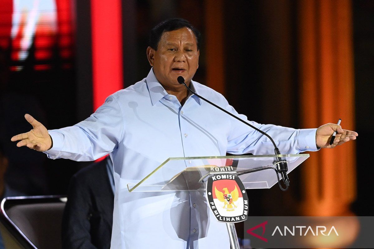 Prabowo terkait tak bersalaman dengan Anies: Dia ngak datang ke saya