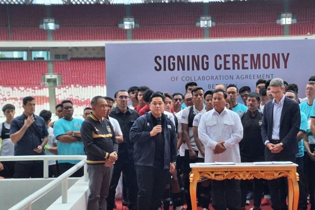 Presiden PSSI: Prabowo berkomitmen dan spesifik dalam memajukan sepak bola anak-anak