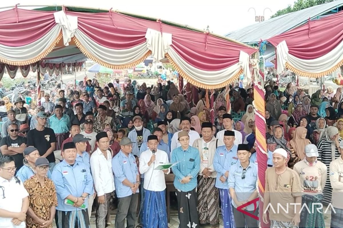 Persatuan nelayan di Rembang deklarasi dukung Prabowo-Gibran 