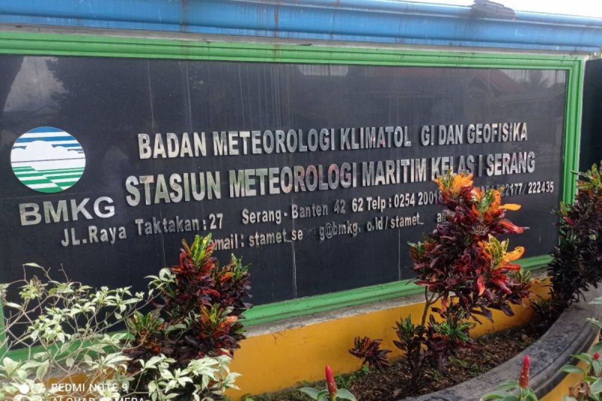 BMKG: Sebagian wilayah Banten dilanda hujan lebat dan angin kencang