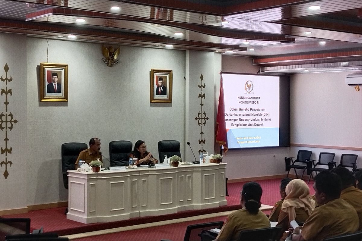 Komite IV DPD RI jaring aspirasi pengelolaan BMD di Ambon