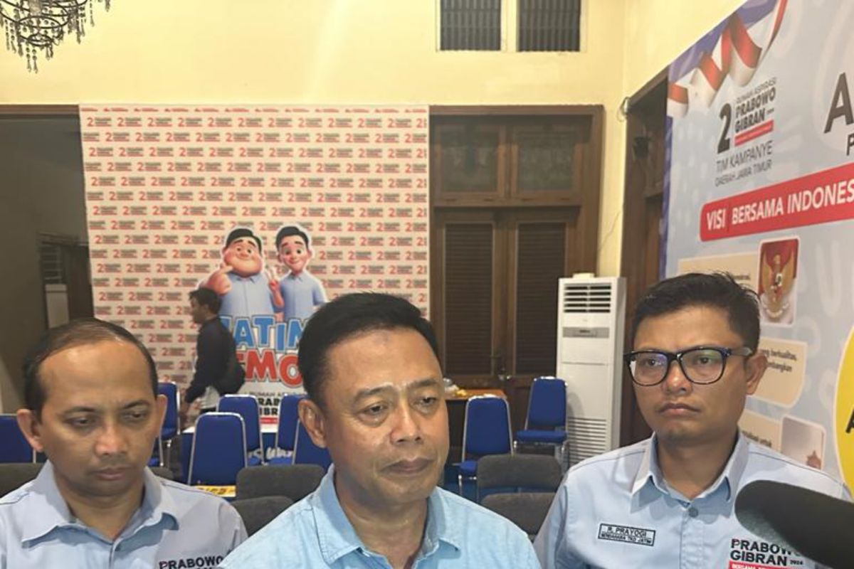 TKD Jatim: Prabowo tak terpancing serangan dua kontestan saat debat