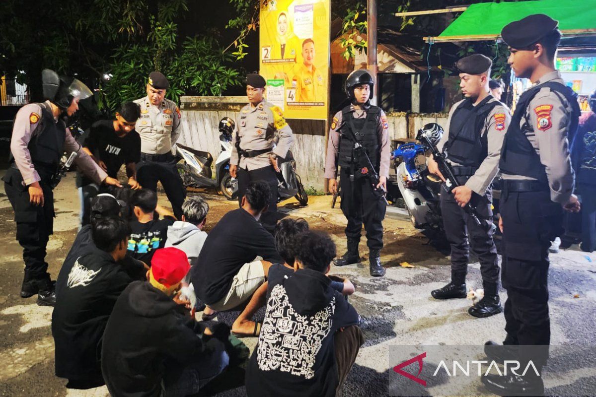 Polresta Banjarmasin gelar patroli guna tangkal gangguan kamtibmas