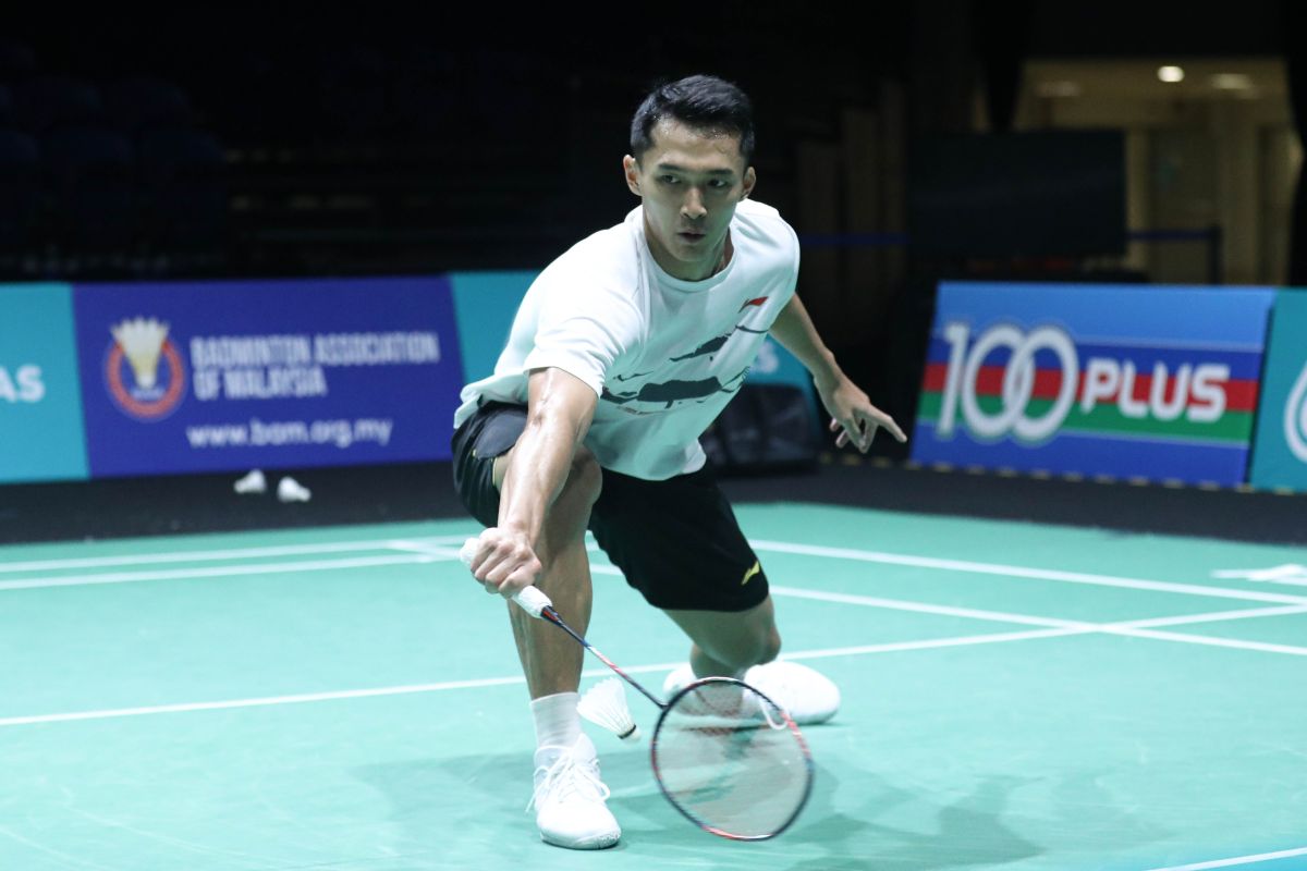 Langkah Jonatan Christie terhenti di babak awal Indonesia Masters 2024