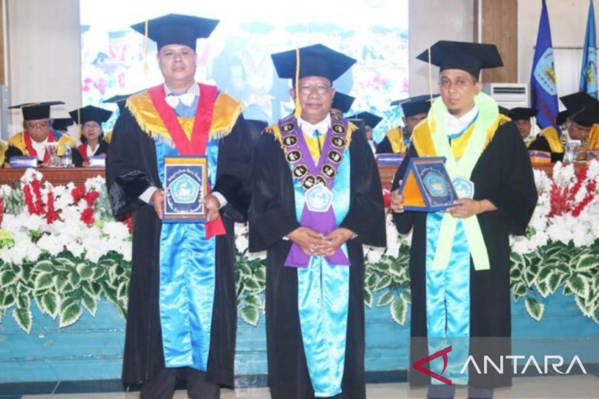 Unpatti Ambon tambah dua guru besar bidang hukum dan ekonomi